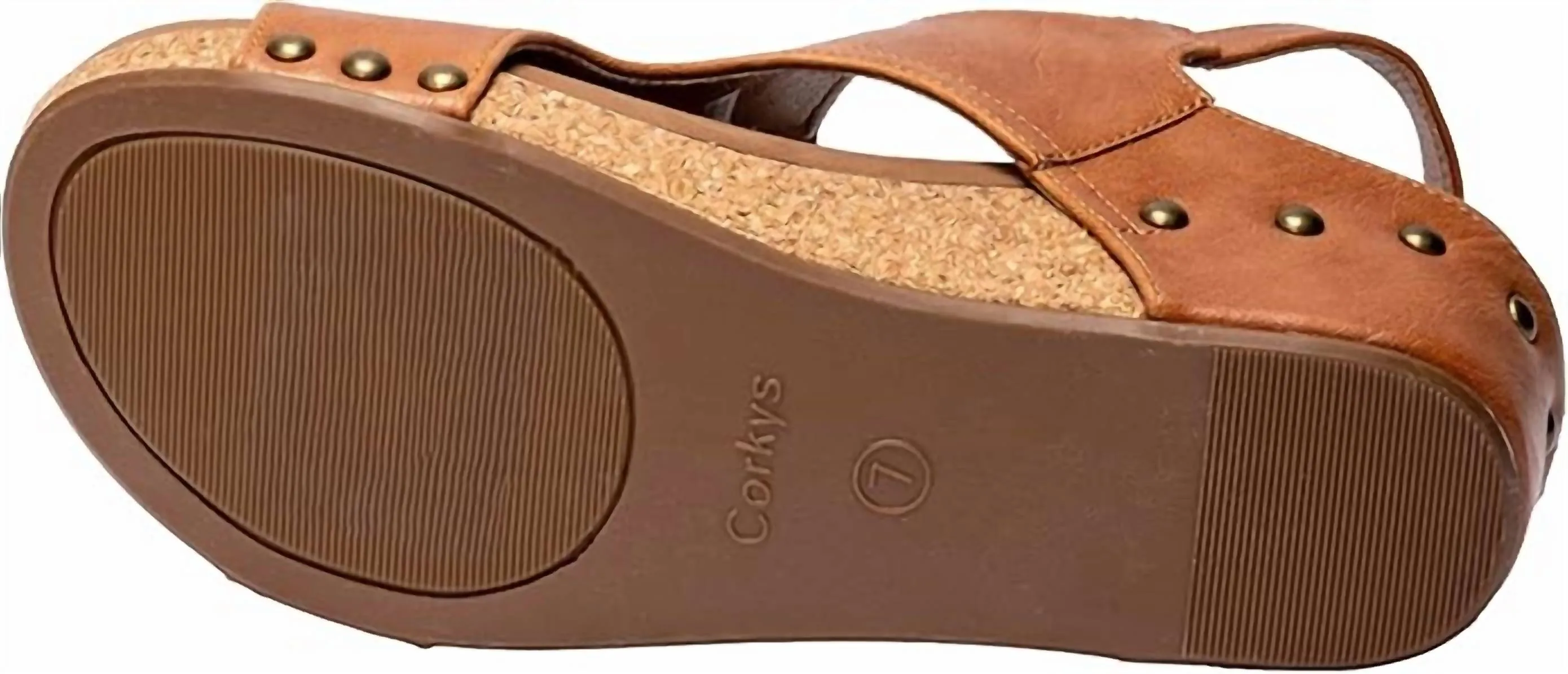 Women's Volta Ii Wedge Sandal In Cognac Smooth
