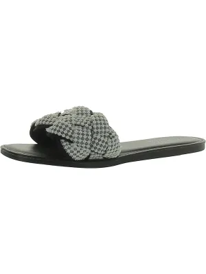 Womens Warm Dressy Slide Sandals