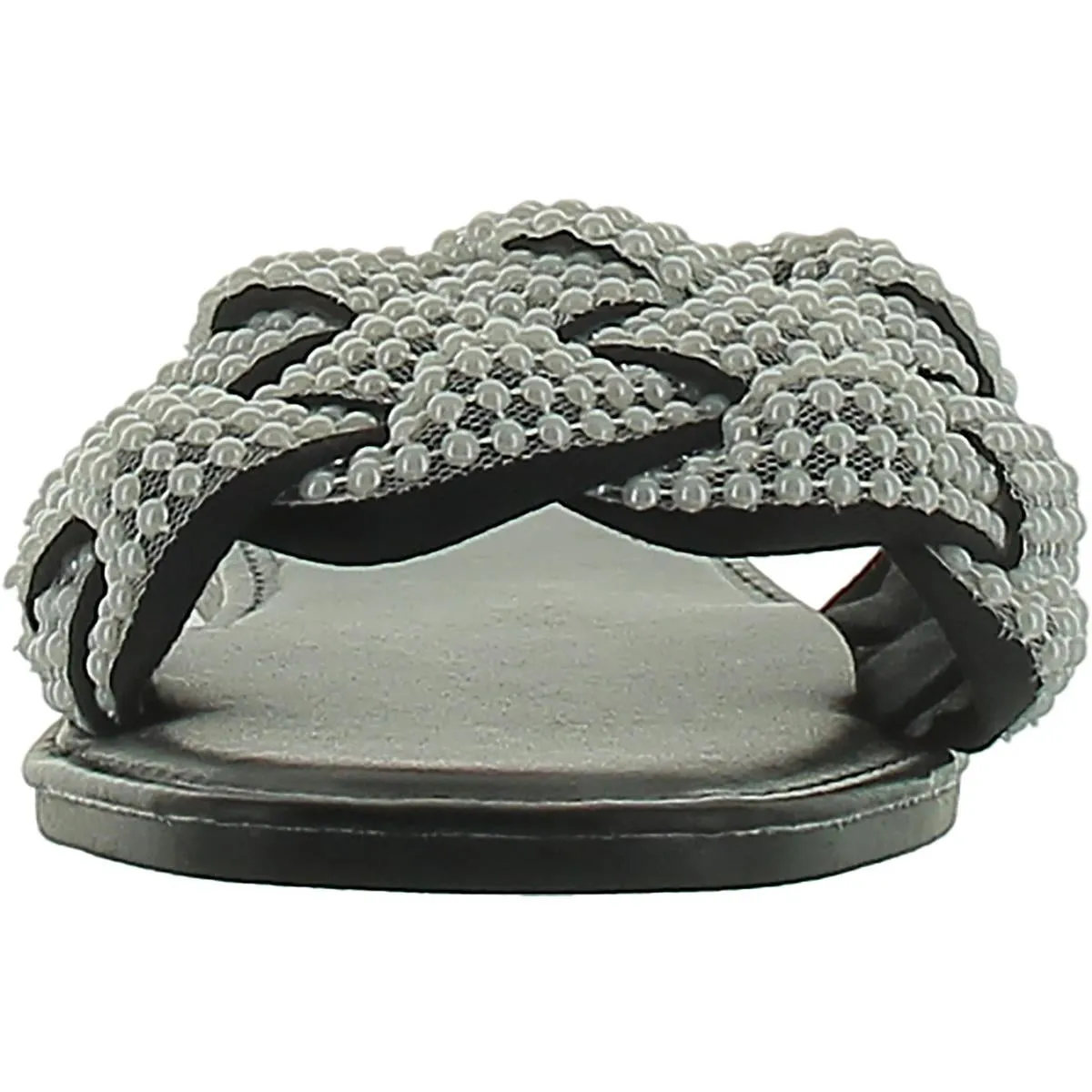 Womens Warm Dressy Slide Sandals