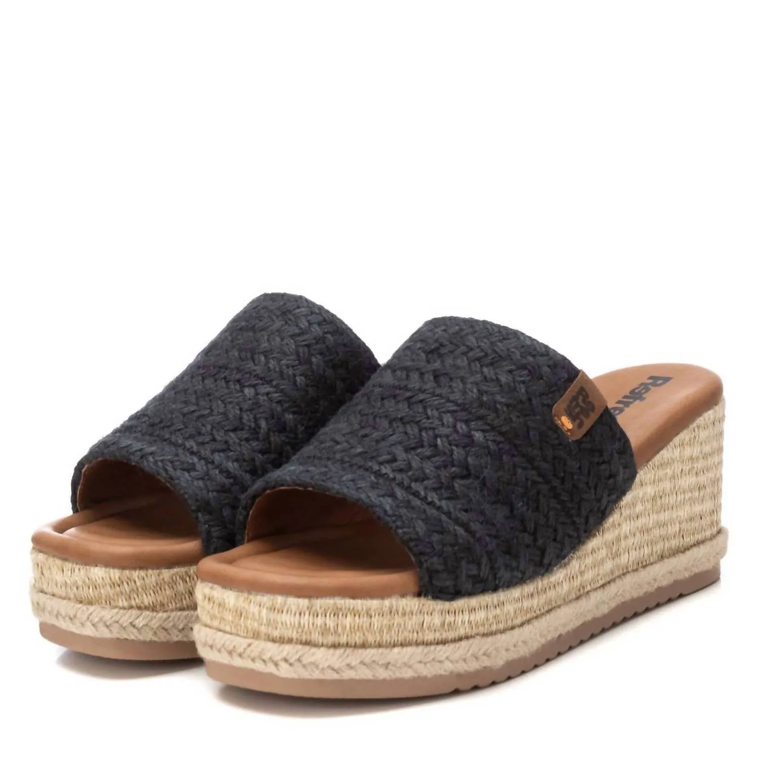 Women's Wedge Sandals In Black