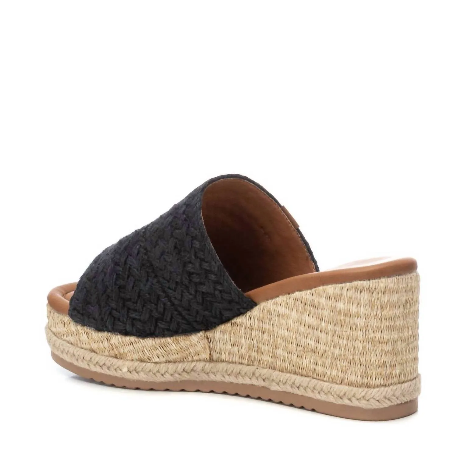Women's Wedge Sandals In Black