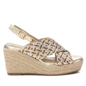 Women's Wedge Sandals In Gold