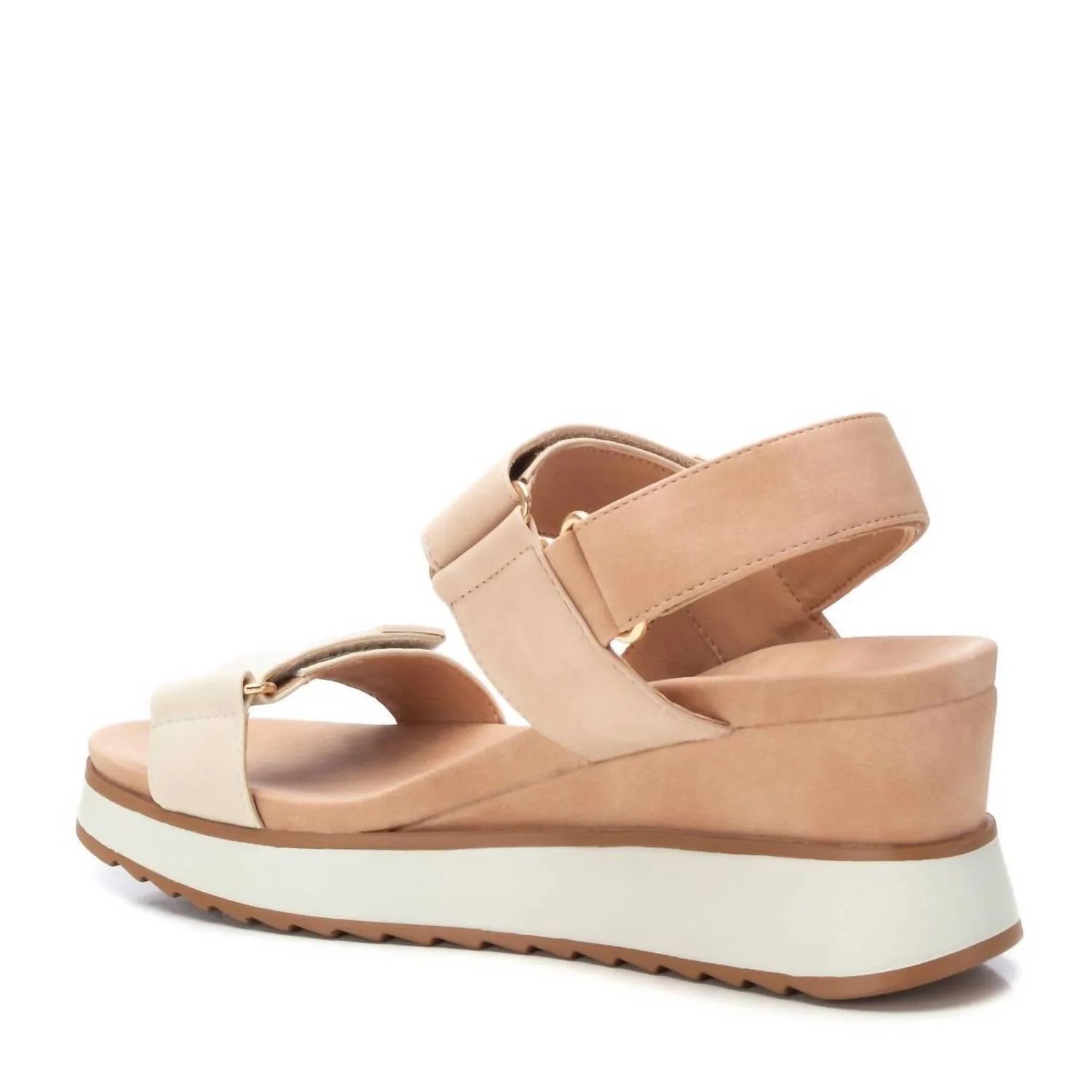 Women's Wedge Sandals In Taupe