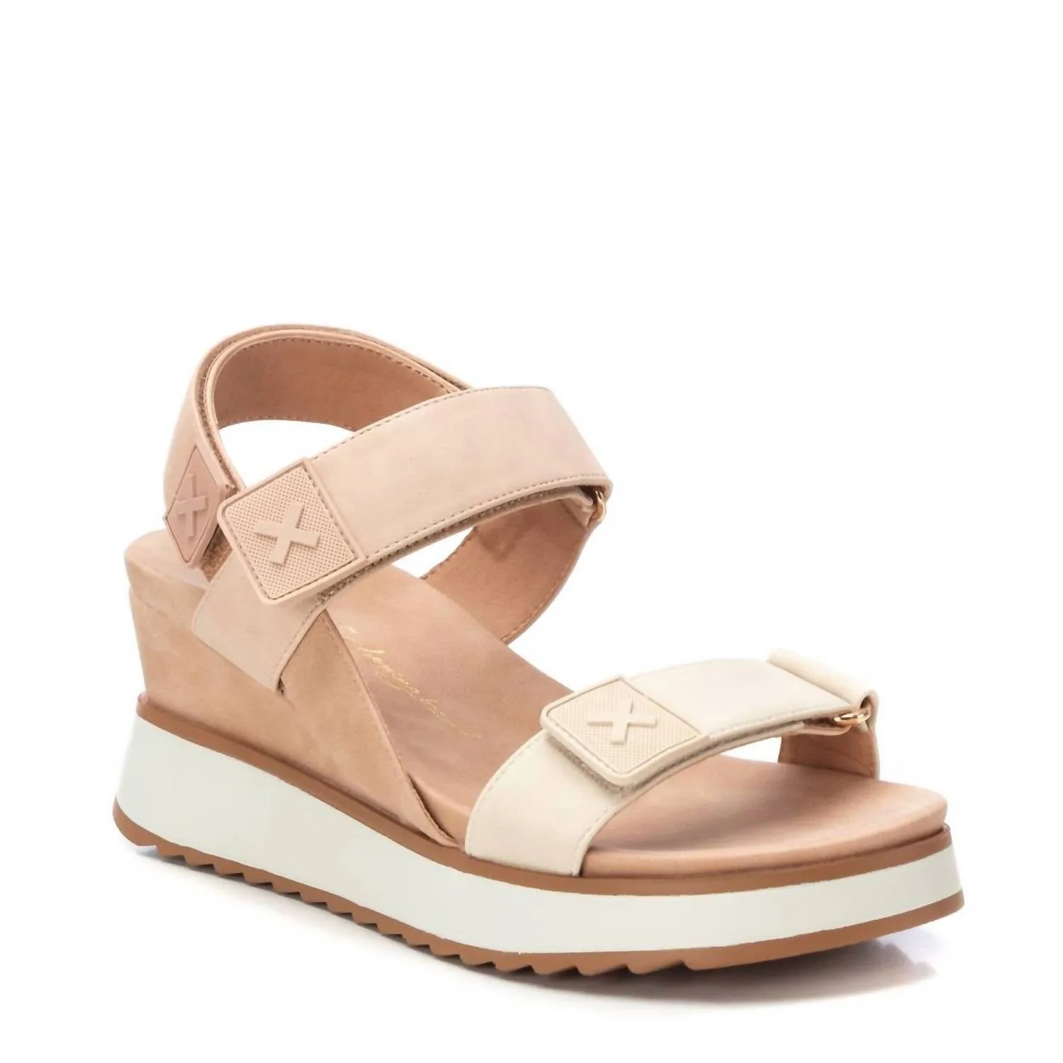 Women's Wedge Sandals In Taupe