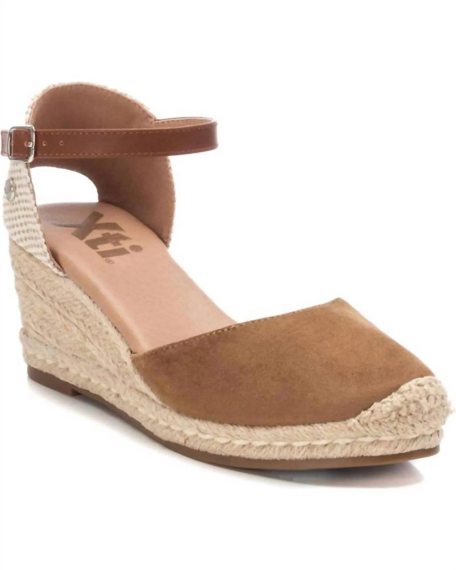 Women's Wedige Sandals In Taupe