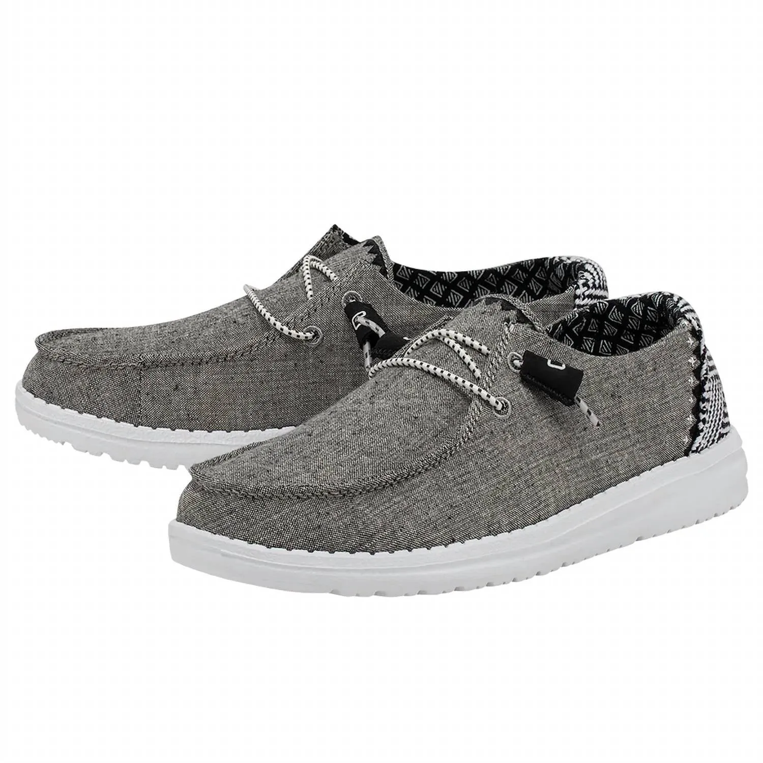 Women's Wendy Chambray Slip On Shoes In Onyx