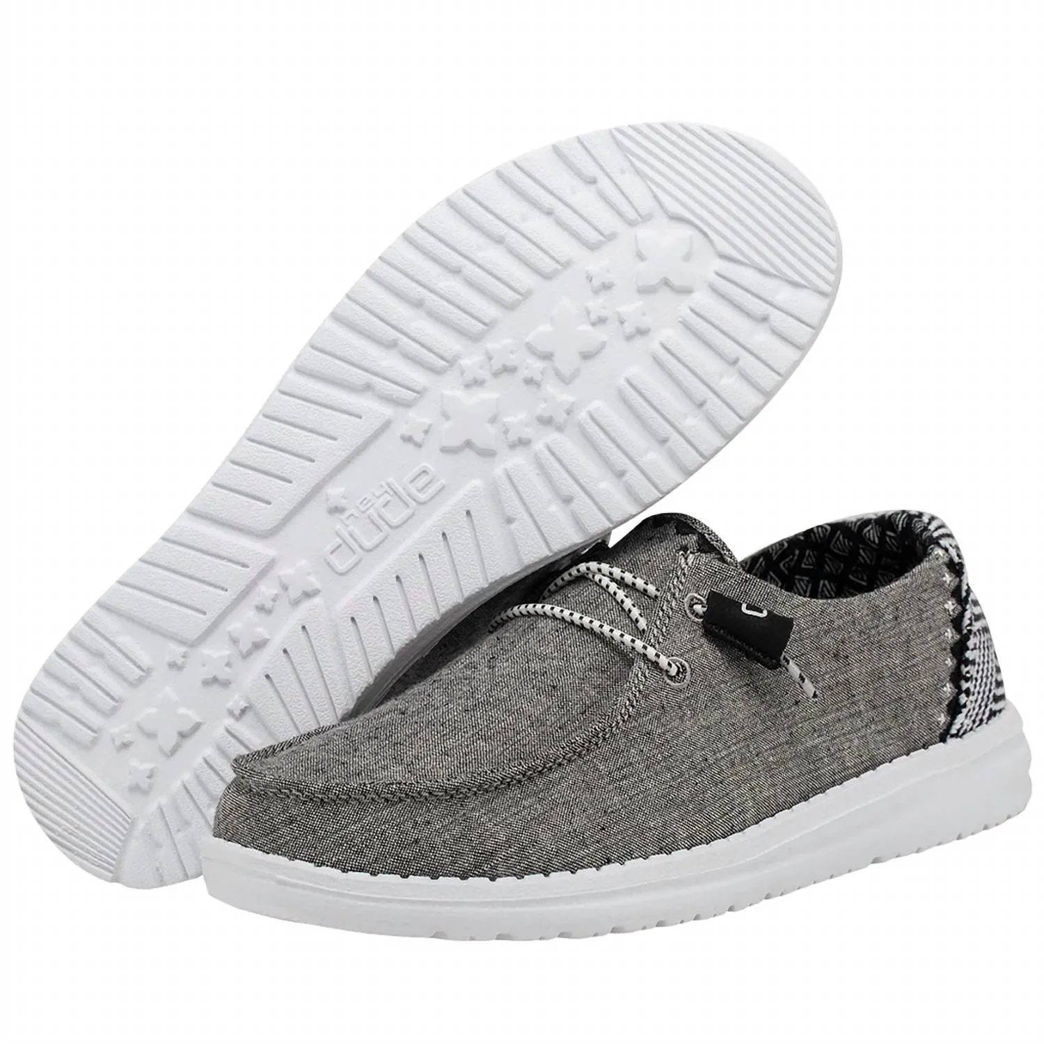 Women's Wendy Chambray Slip On Shoes In Onyx