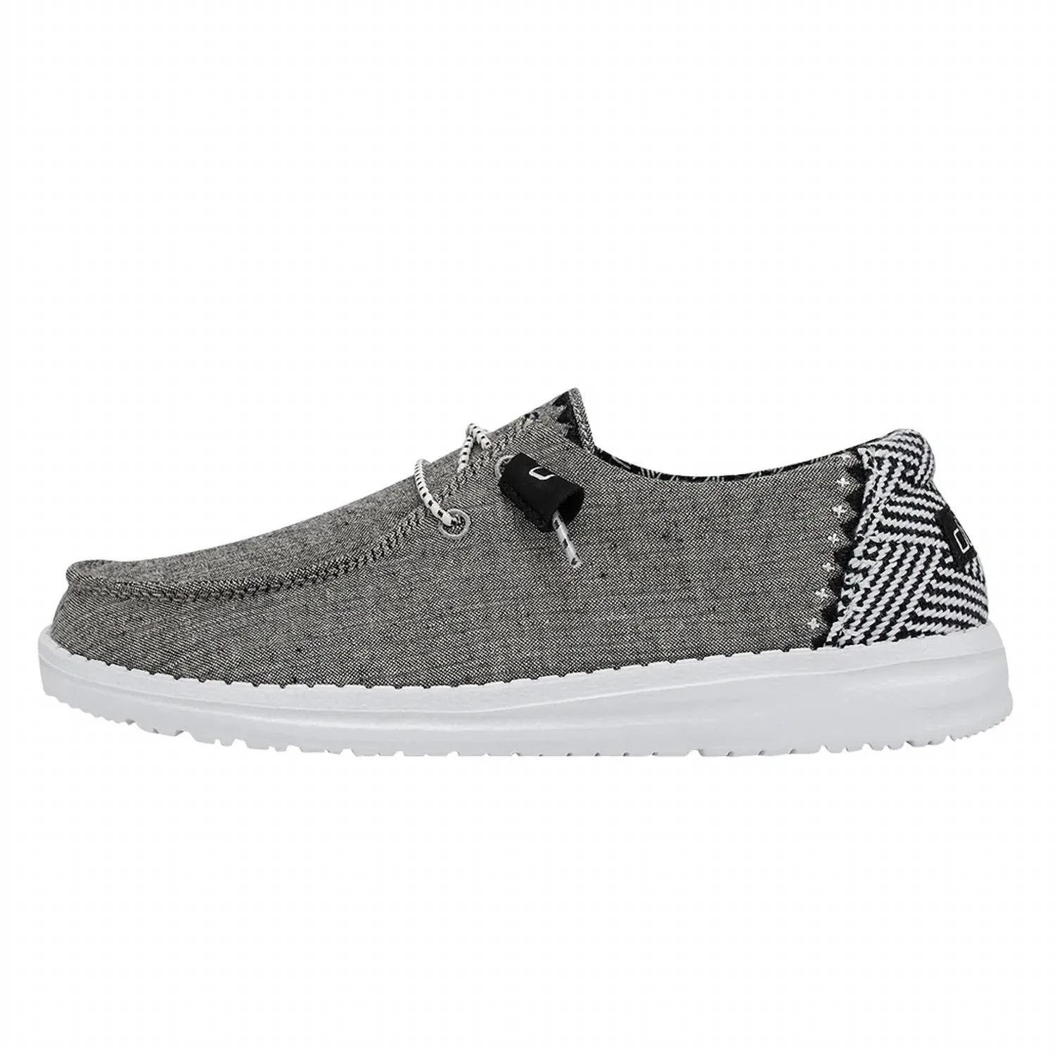 Women's Wendy Chambray Slip On Shoes In Onyx