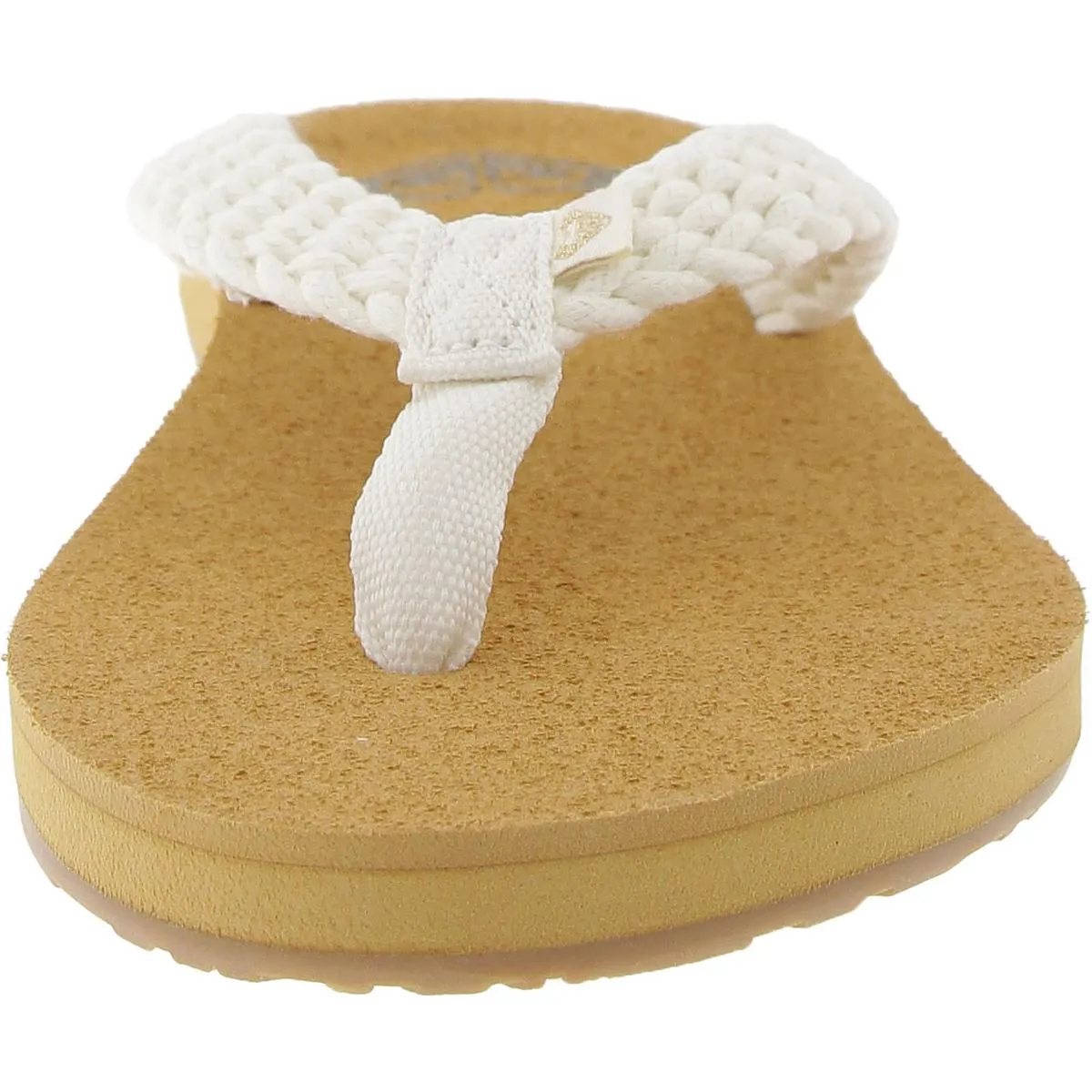 Womens Woven Knit Flip-Flops
