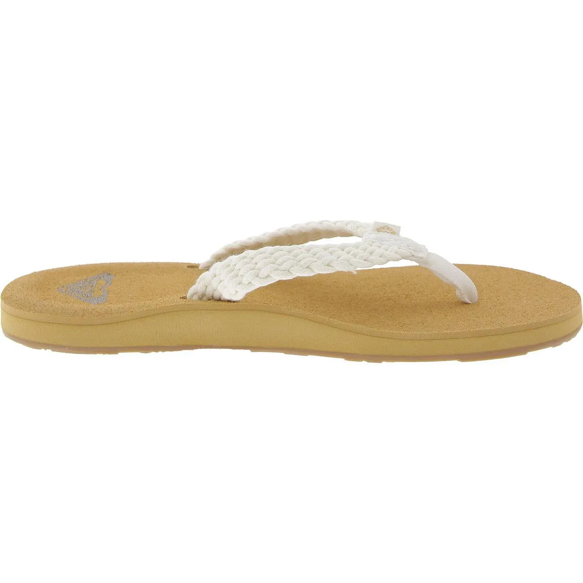 Womens Woven Knit Flip-Flops
