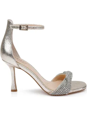 YESICA Womens Faux Leather Ankle Strap