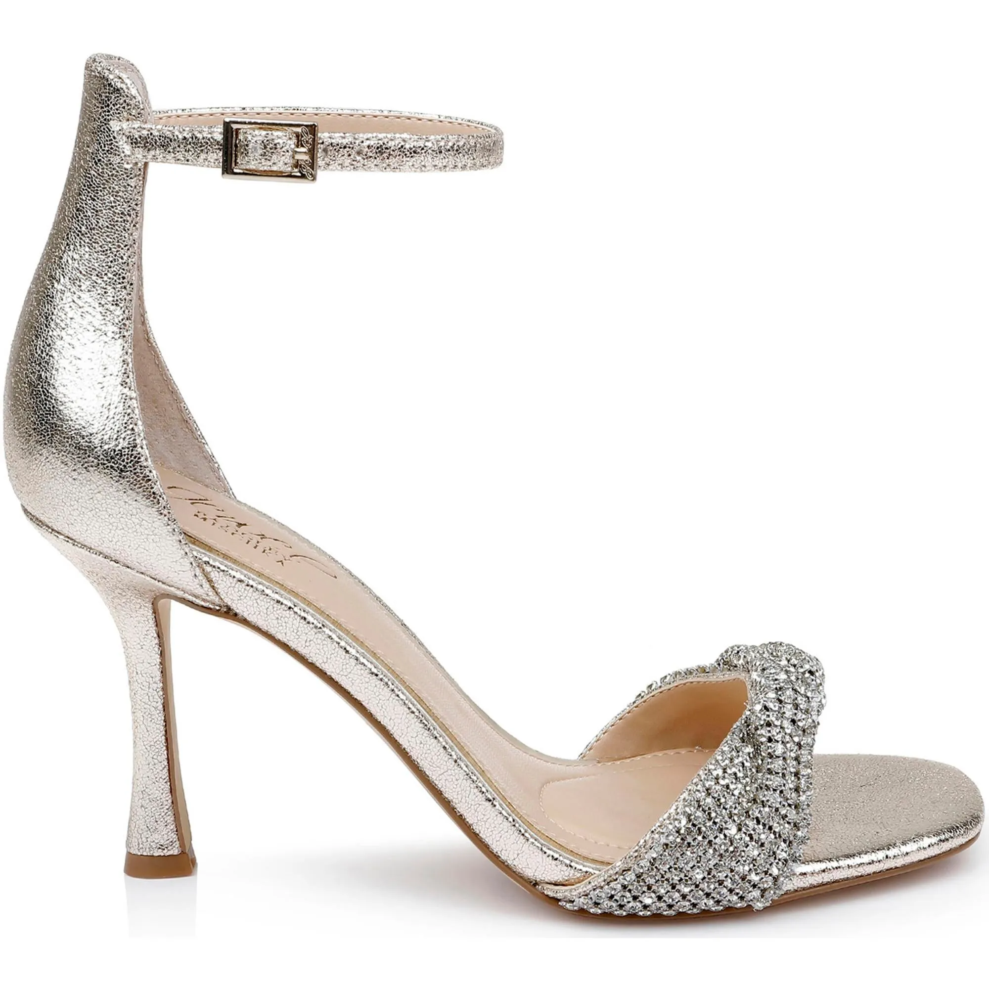 YESICA Womens Faux Leather Ankle Strap