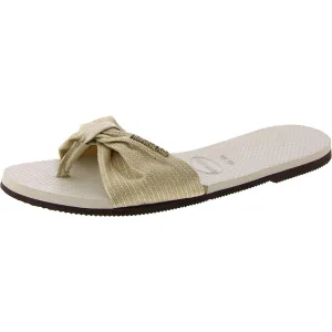 You St. Tropez Shine Womens Slip On Casual Flip-Flops
