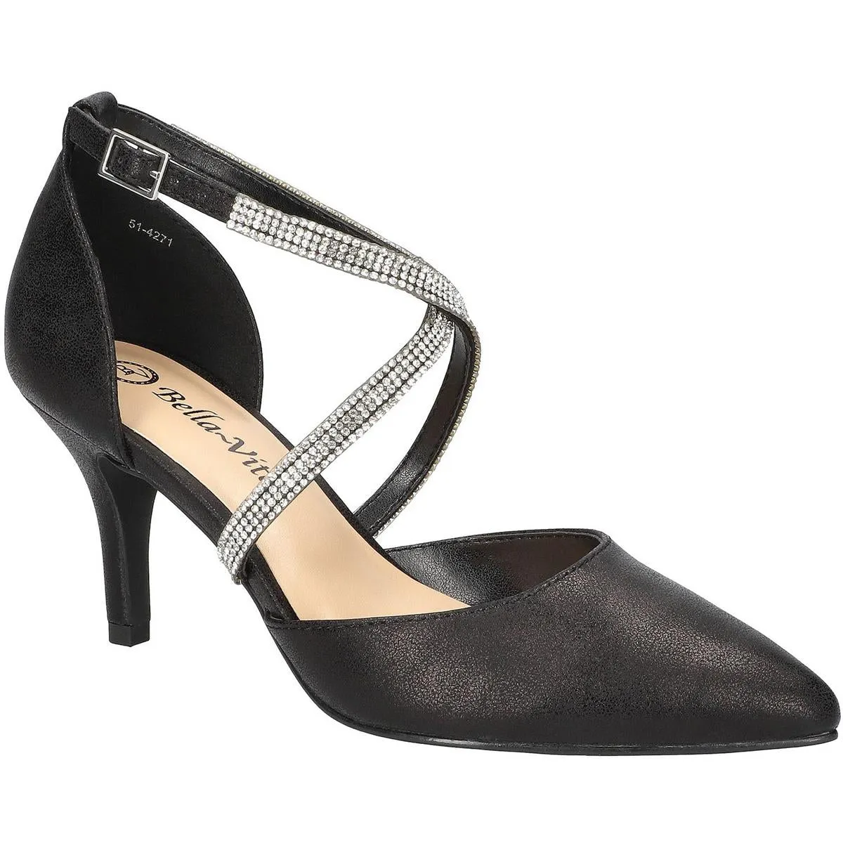 ZABELLA Womens Man Made Pumps