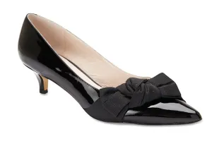 Ziggy Heel in Black Patent