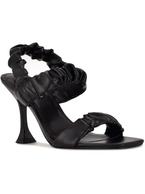 ZUZIE3 Womens Faux Leather Stiletto Pumps